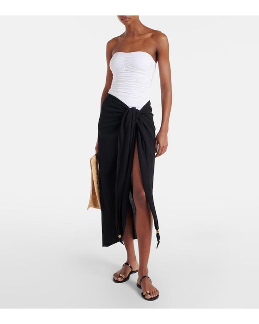 Copricostume Winnie di Melissa Odabash in Black
