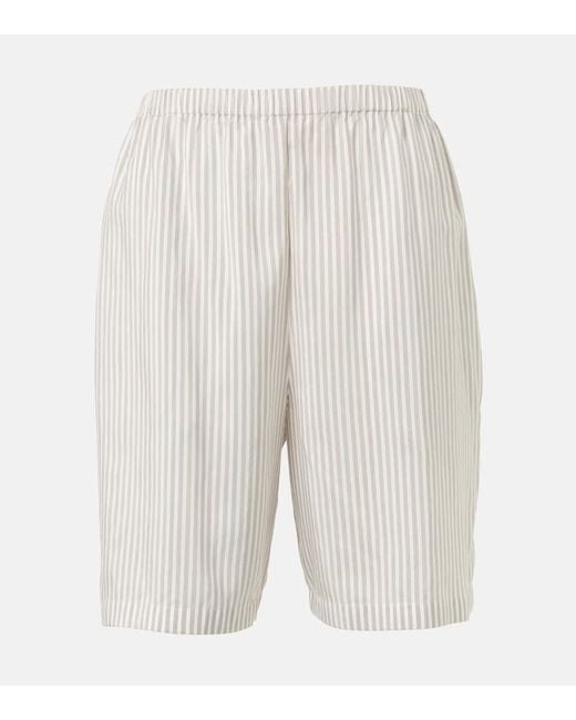 Short Zinnia Raye En Soie The Row en coloris White