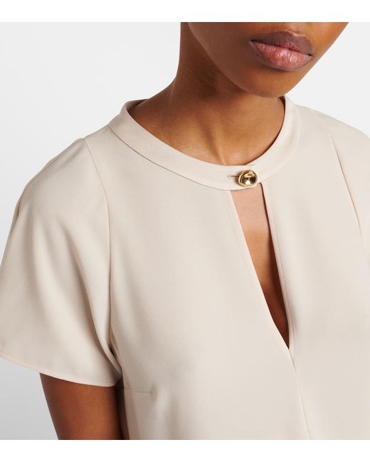 Joseph White Donna Crepe Top