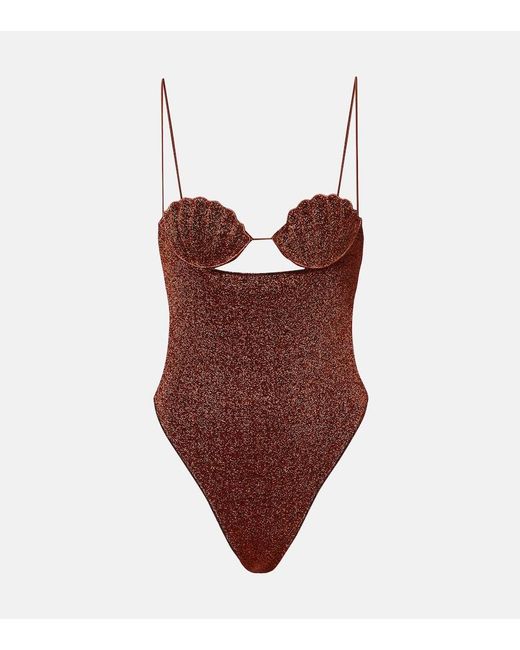 Oseree Red Lumiere Swimsuit