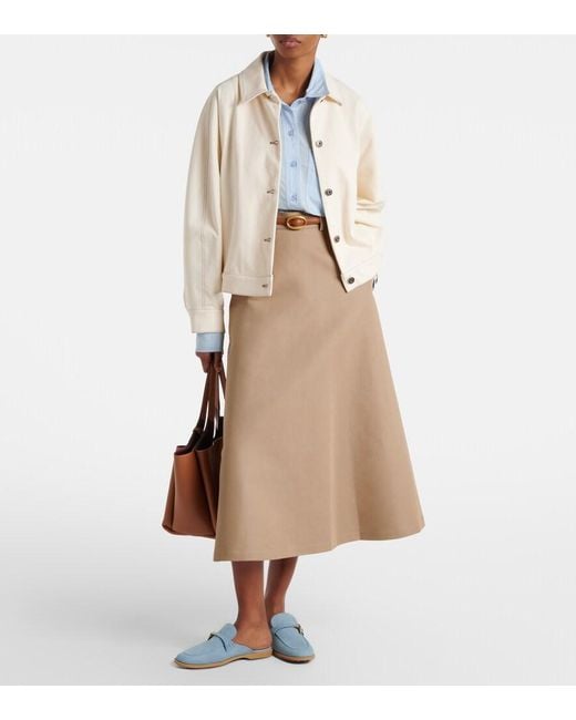 Tod's Blue Gommino Leather Mules