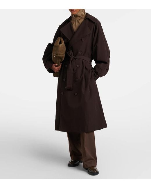 Trench Oversize Mavis di Frankie Shop in Brown