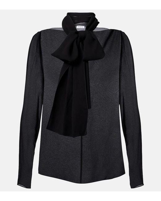 Blouse Alaïa en coloris Black