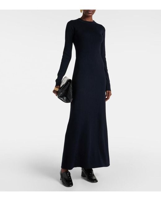 FFORME Blue Aina Cotton Maxi Dress