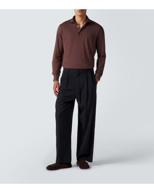 Polo di Fedeli in Brown da Uomo