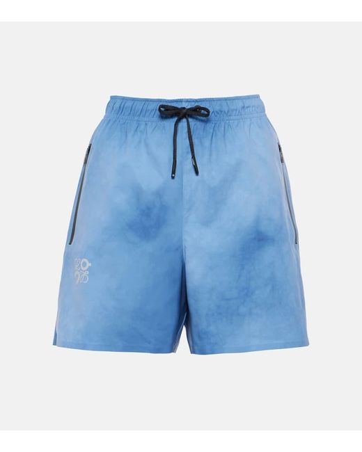 Loewe Blue X On Technical Shorts