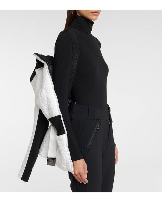 Jet Set White Audrey Padded Ski Jacket