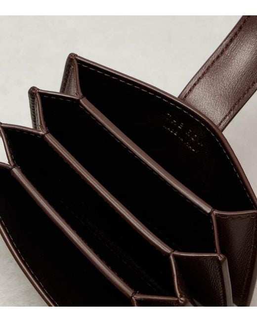The Row Brown Leather Wallet