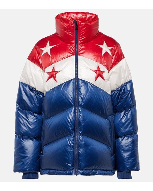 Perfect Moment Blue Padded Stellar Puffer Jacket