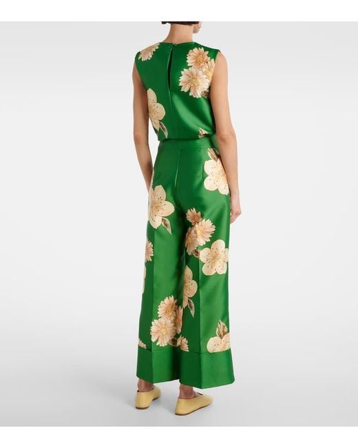 ALÉMAIS Green Gerade Hose Sage
