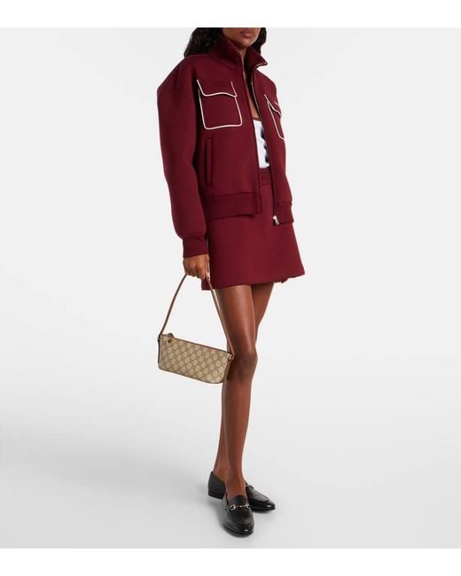 Gucci Metallic Gg Emblem Small Shoulder Bag, Gg Canvas