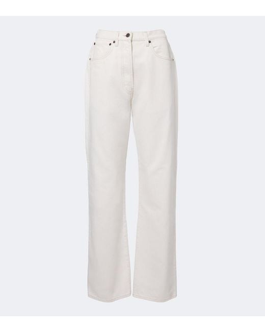 Jeans Rectos Prada de color White