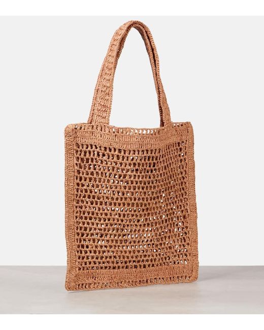 Chloé Brown Tote Bag Summer Banana