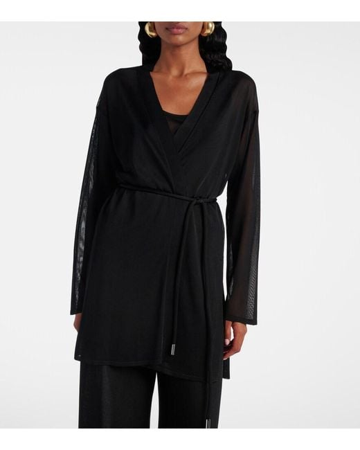 Max Mara Black Danza Cardigan