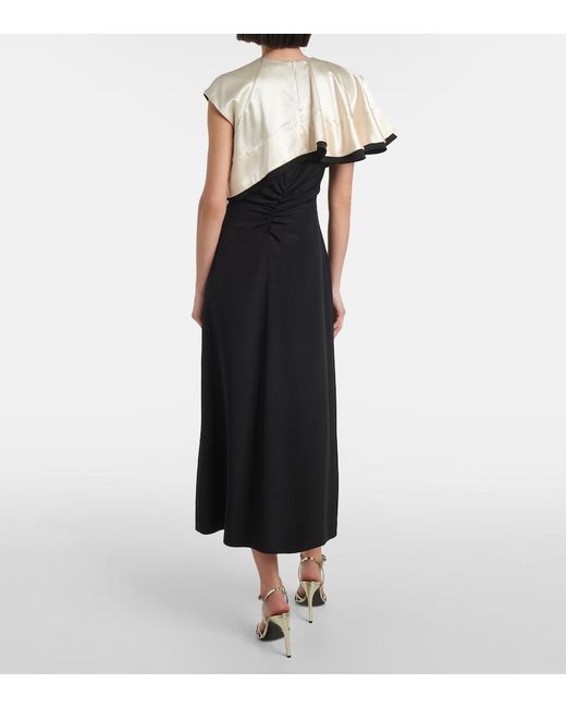 Altuzarra Black Topolino Silk Gown
