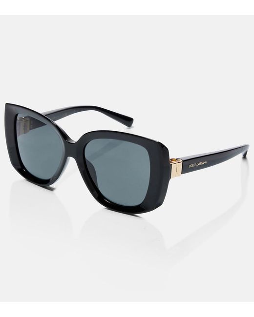 Dolce & Gabbana Black Dg Cat-Eye Sunglasses