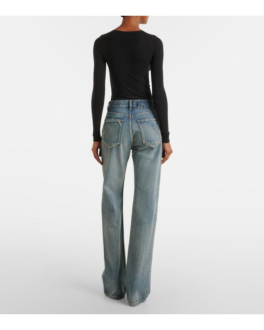 Alaïa Blue Straight Jeans