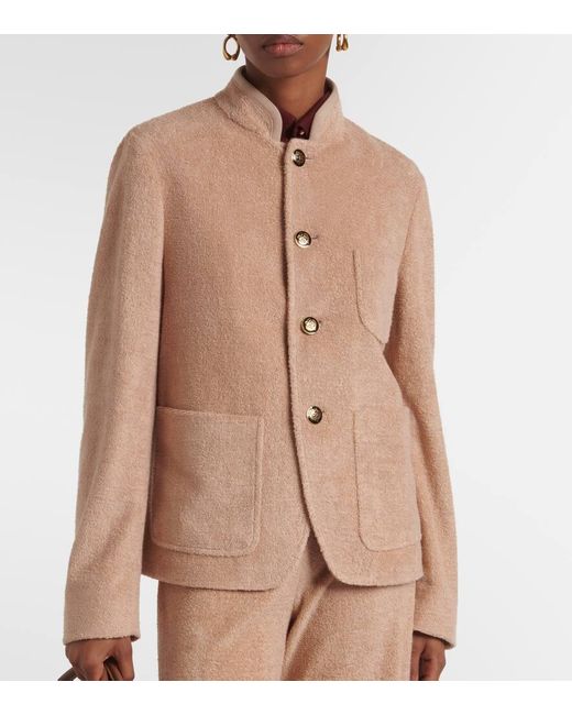 Loro Piana Natural Spagna Mini Linen And Cotton Terry Jacket