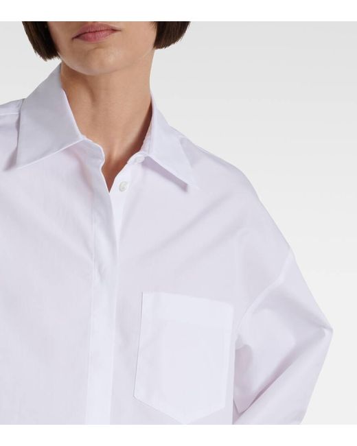 Camisa Timeo de algodon Max Mara de color White