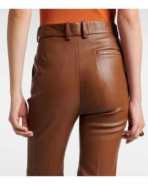 Joseph Brown Tafira High-Rise Flared Pants