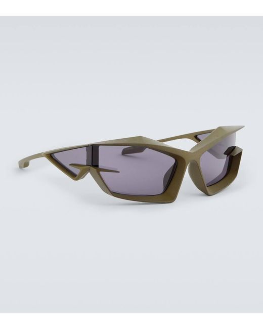 Gafas de sol cat-eye Giv Cut Givenchy de hombre de color Brown