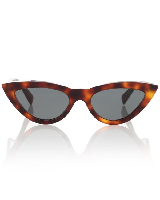 Céline Brown Cat-eye Sunglasses