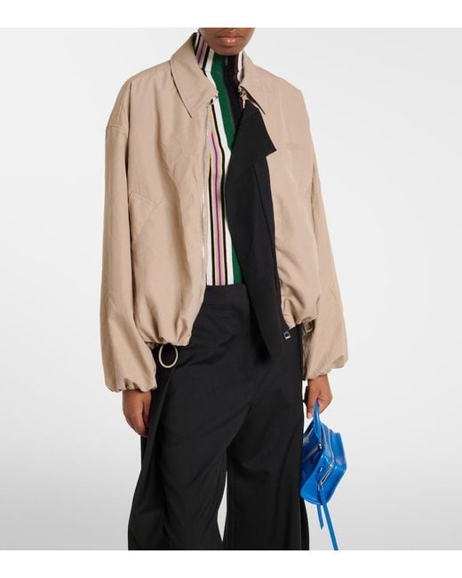 Loewe Brown Logo Blouson
