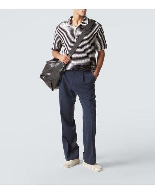 Pullover Lowry di Orlebar Brown in Blue da Uomo