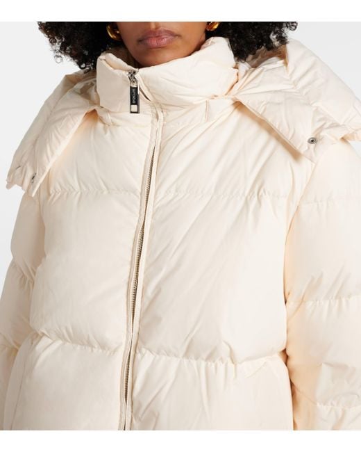 Sportmax Natural Beira Oversized Down Jacket