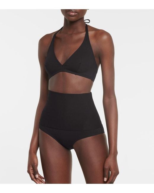 Eres Black Gredin High-Rise Bikini Bottoms