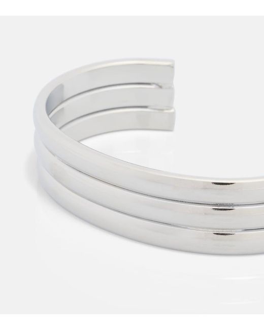 Jennifer Behr White Kallie Cuff Bracelet