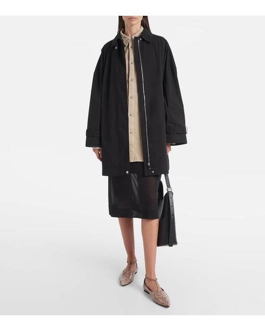 A.Emery Brown Ward Snake-Effect Leather Mary Jane Flats