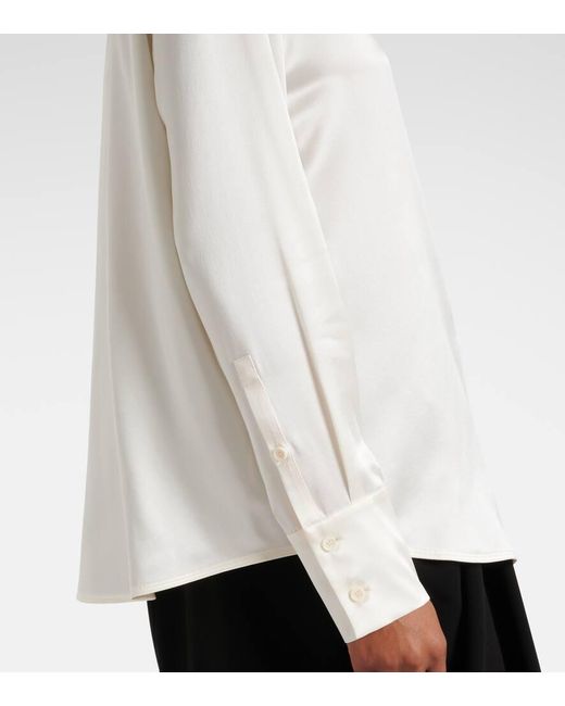 Blusa Mazurca di Max Mara in White