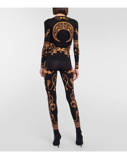 T-Shirt Ornament Moon di MARINE SERRE in Black