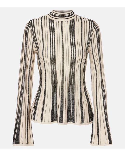 Zimmermann Black Striped Top