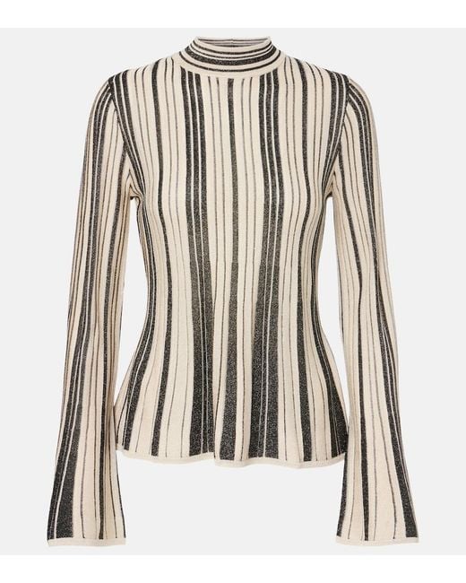 Zimmermann Black Striped Top