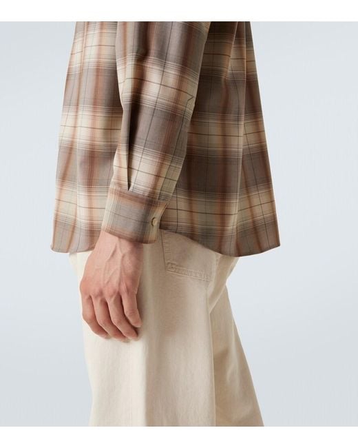 Camicia di Auralee in Brown da Uomo
