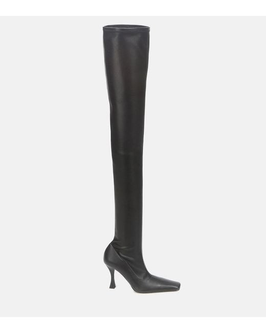 Proenza Schouler Black Over-The-Knee Boots