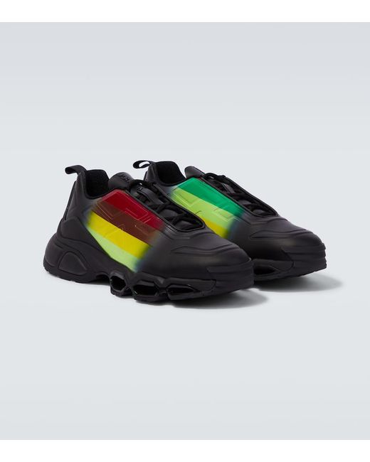 Prada Sneakers ' Pollution Cross' in Black für Herren