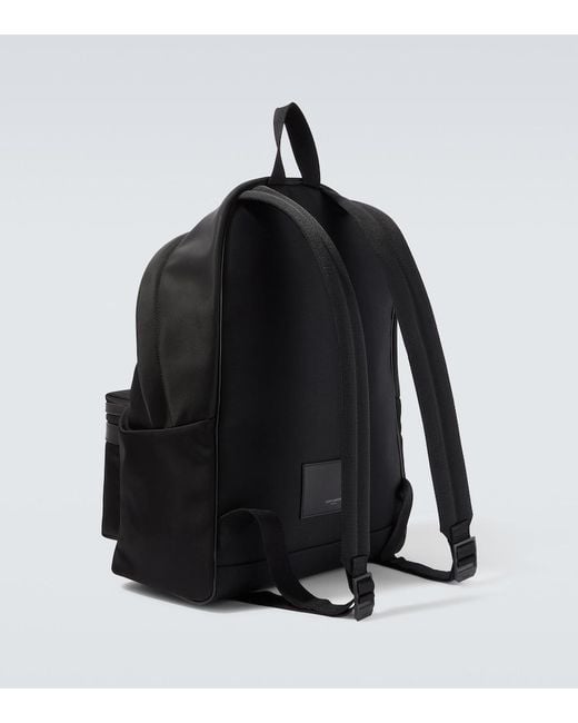 Saint Laurent Black City Backpack for men