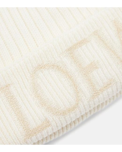 Loewe Natural Logo Wool Beanie