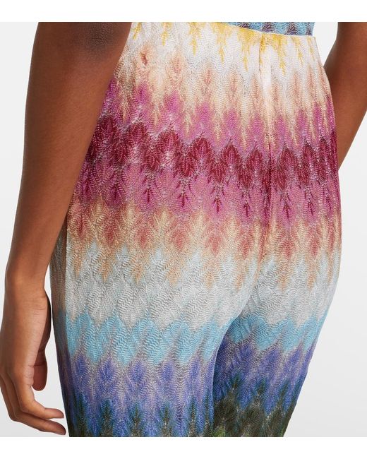 Missoni Multicolor Knitted Flared Pants