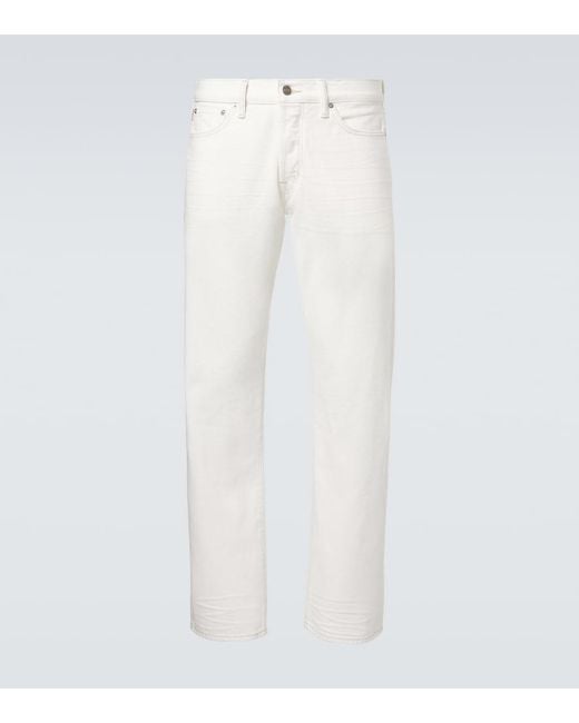 Jeans Rectos '50S Tom Ford de hombre de color White