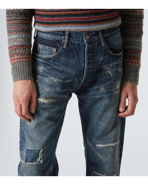 Junya Watanabe Blue X New Manual Straight Jeans for men