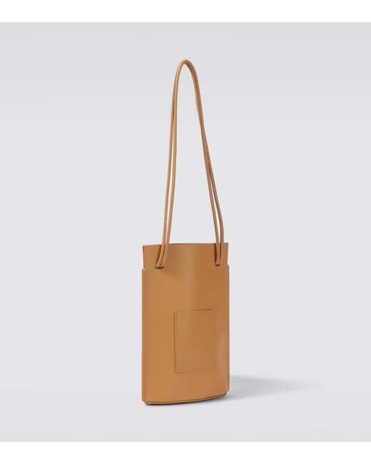 Loewe Crossbody Bag Pebble Dice Aus Leder in Natural für Herren
