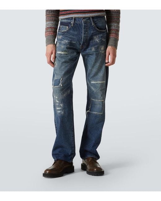 Junya Watanabe Blue X New Manual Straight Jeans for men