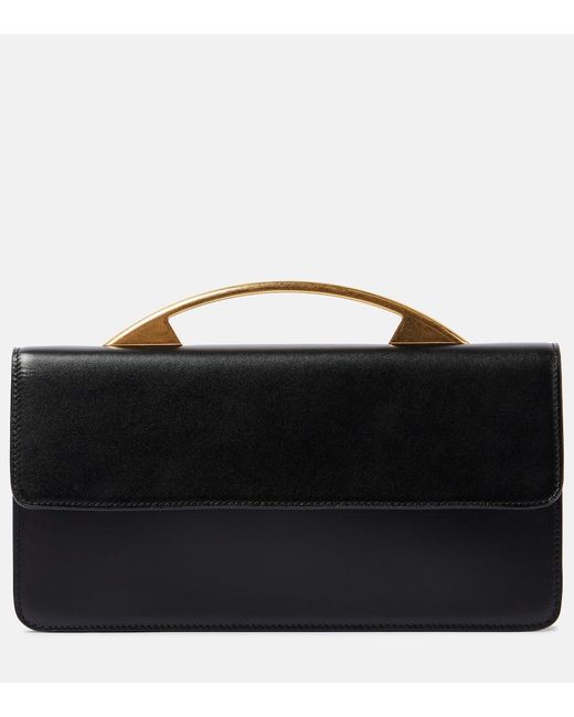 Sac Nia En Cuir The Row en coloris Black
