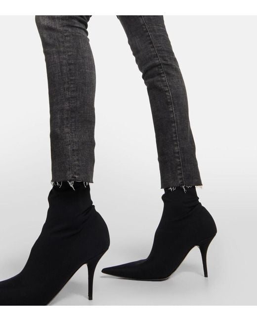 AG Jeans Black Skinny Jeans The Legging Ankle