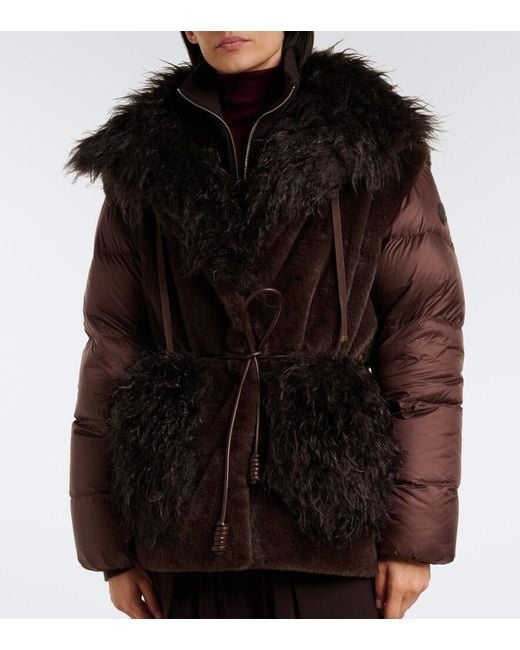 Moncler Black Immersif Convertible Down Jacket