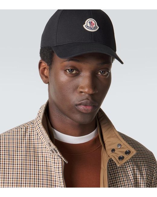 Cappello Da Baseball di Moncler in Black da Uomo